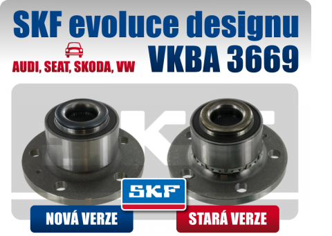 SKF evoluce designu u ložiska VKBA 3569