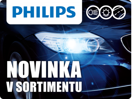 Nový sortiment auto žárovek značky PHILIPS