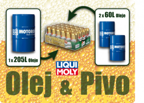 OLEJE LIQUI MOLY & PILSNER URQUELL